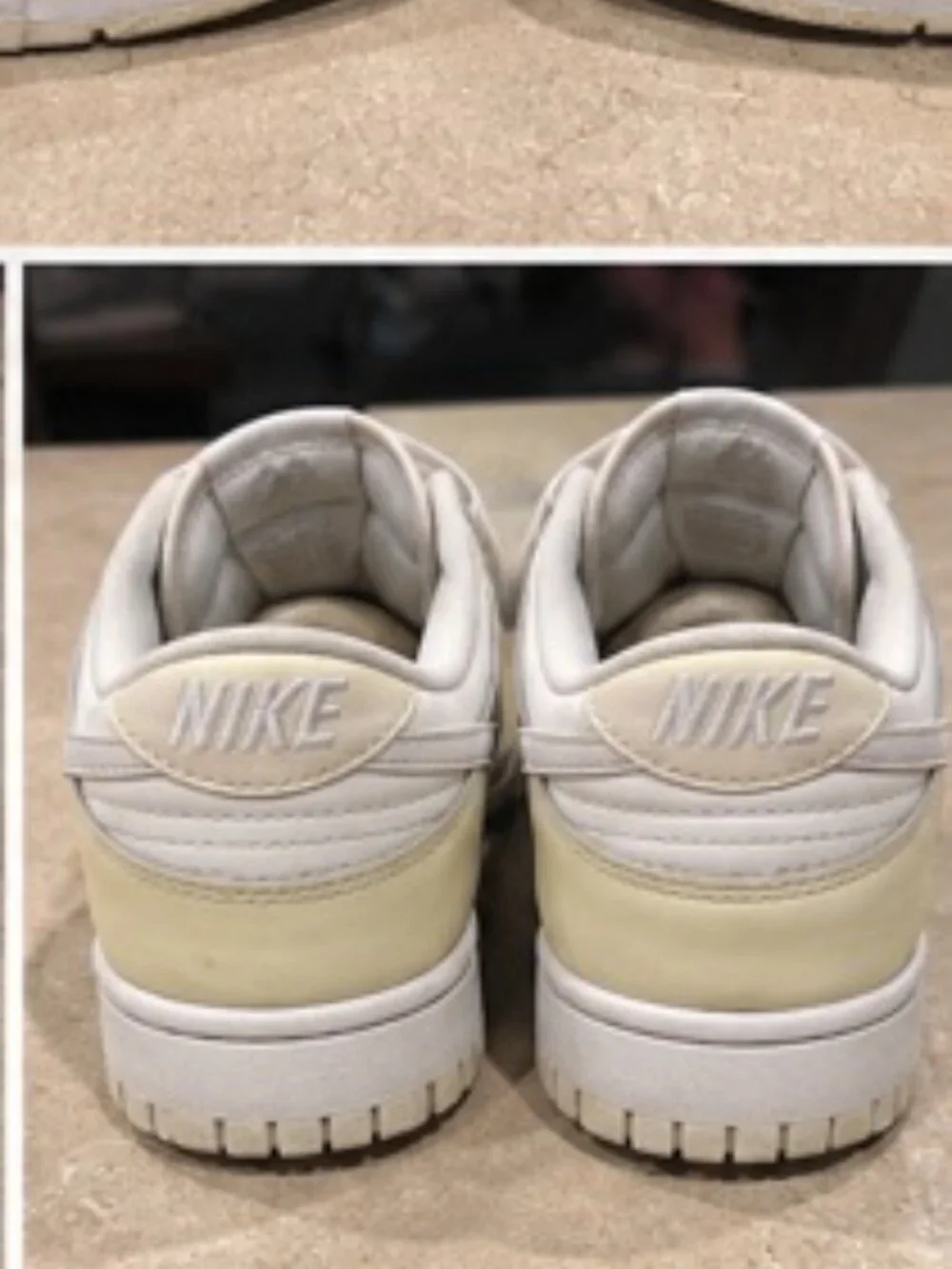 Nike Dunk Low Men’s Size 8 Cream Off White Sneakers